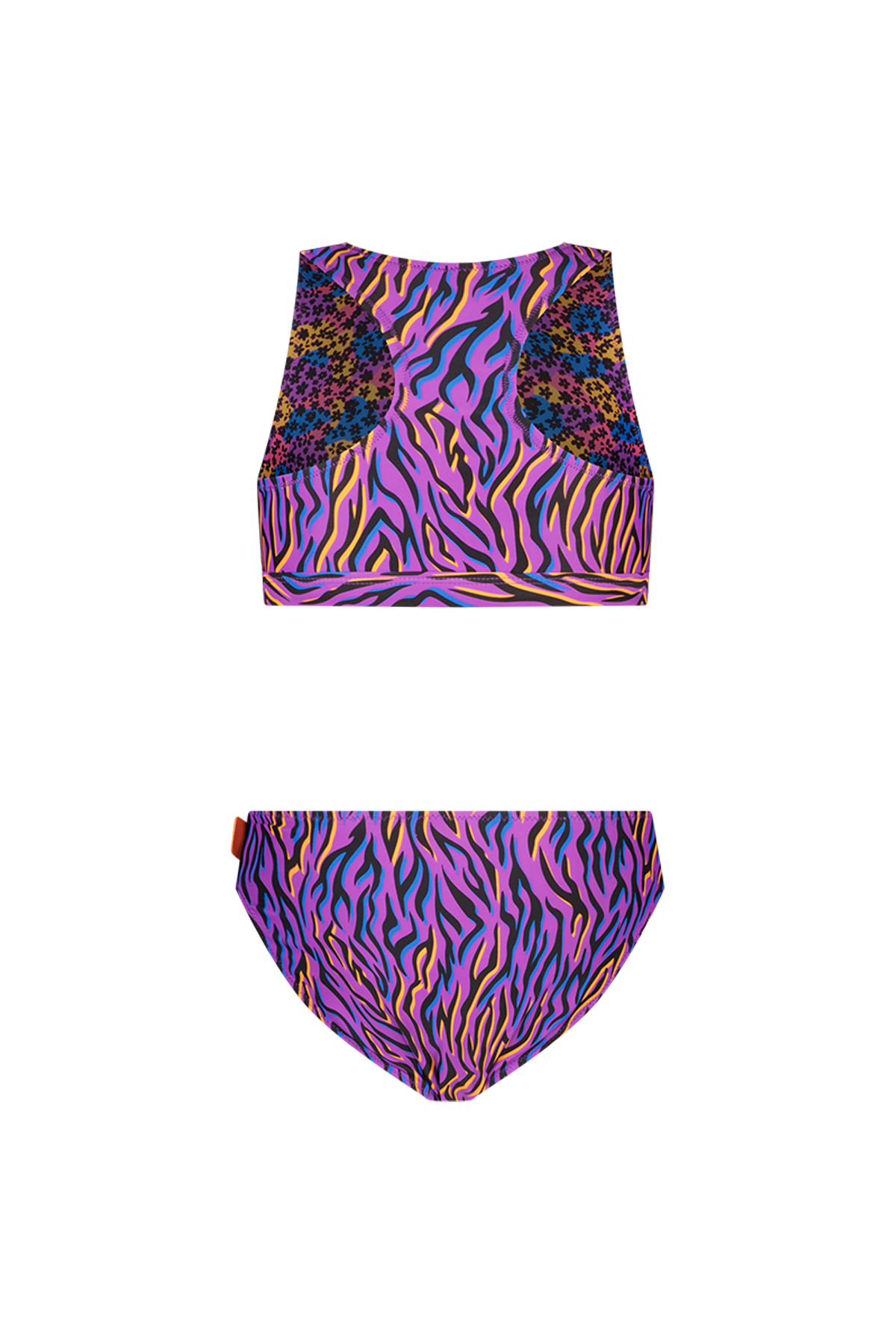 Inside out Just Beach girls bikini Funky Zebra