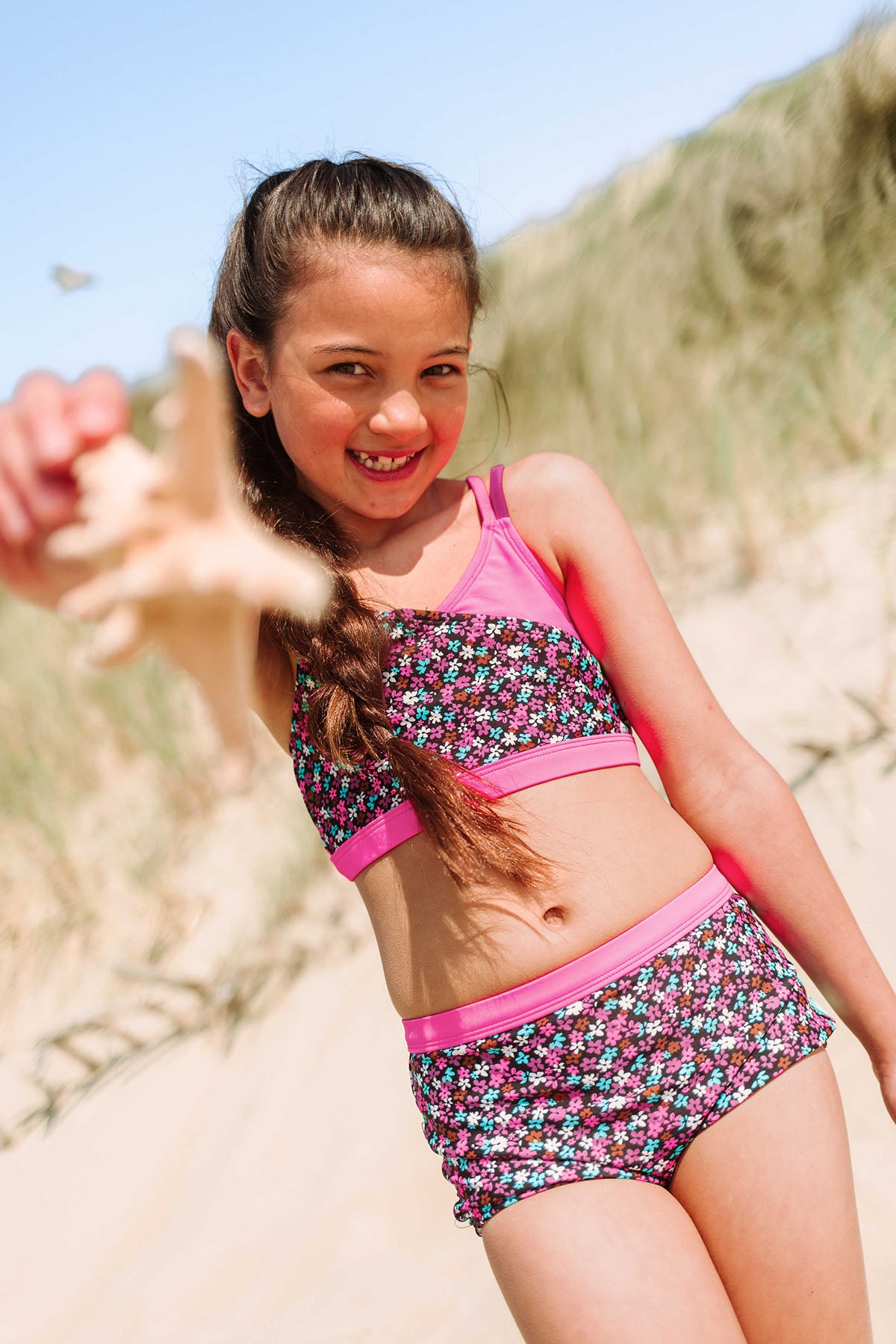 Crossback flower Just Beach girls bikini