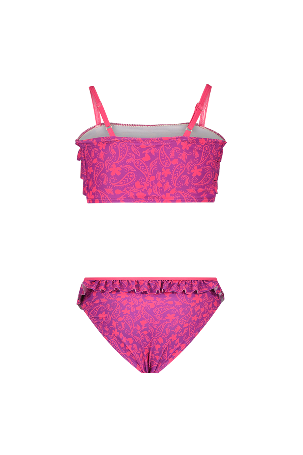 Ruffle paisley Just Beach girls bikini
