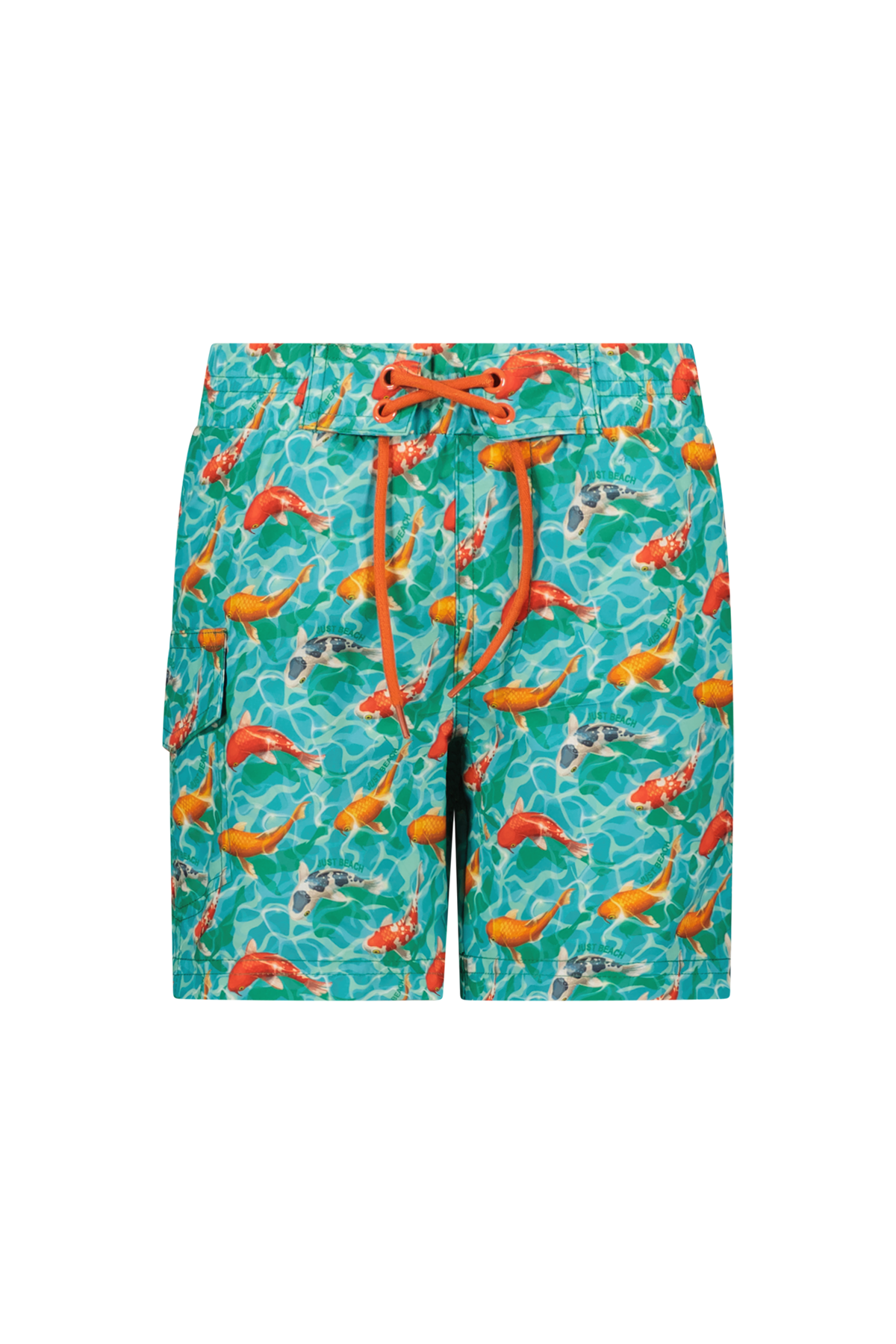 Poolday Just Beach boys swim shorts Fish