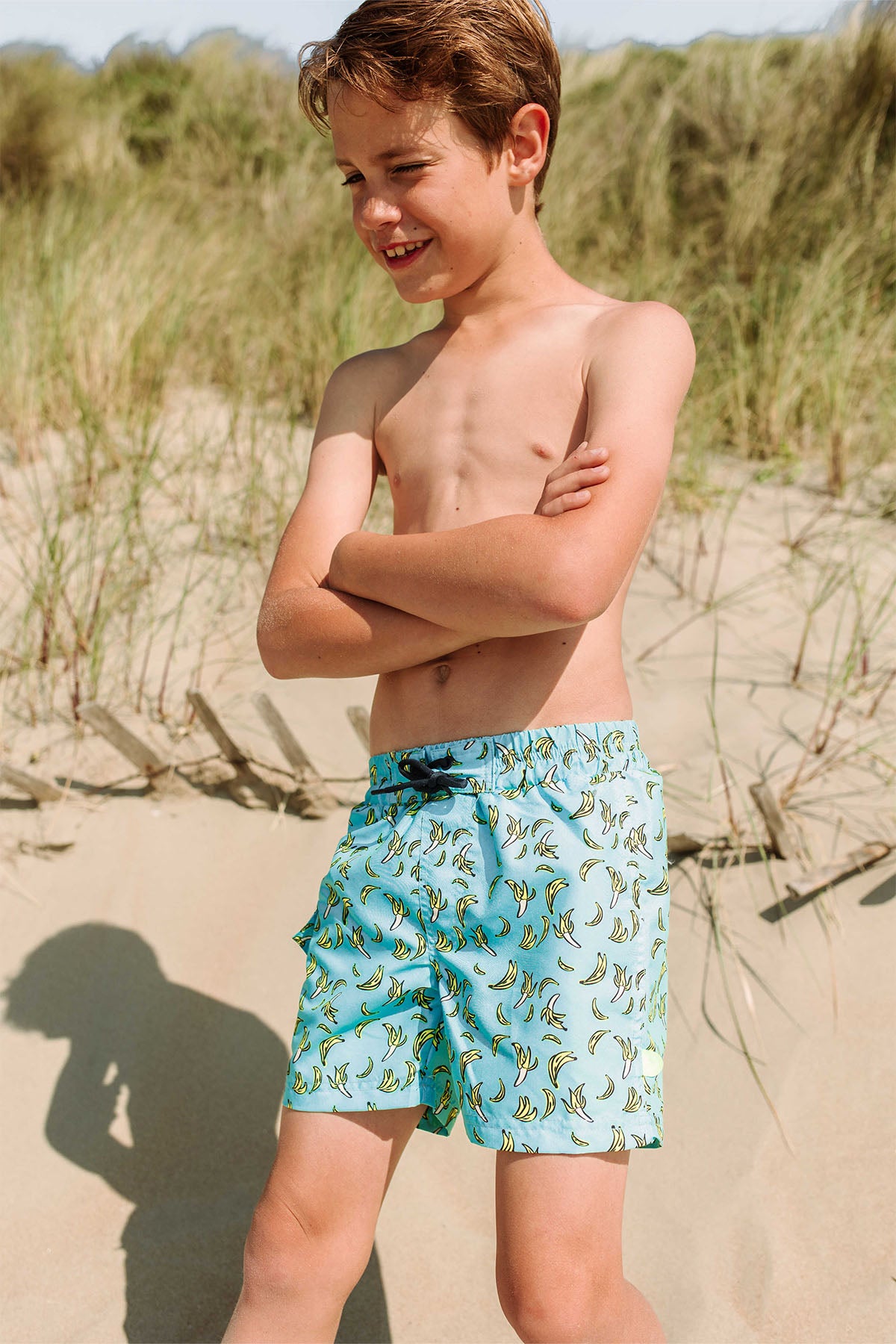 Poolday Just Beach boys swimshort Banana