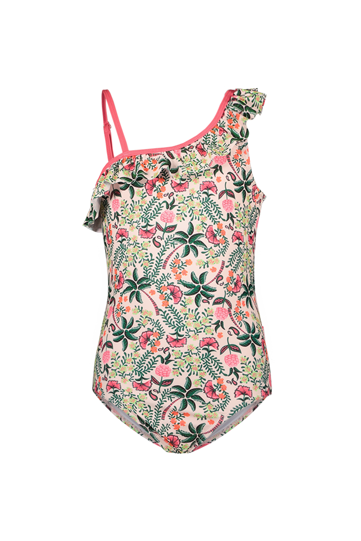 Floral sunset Just Beach girls swimsuit