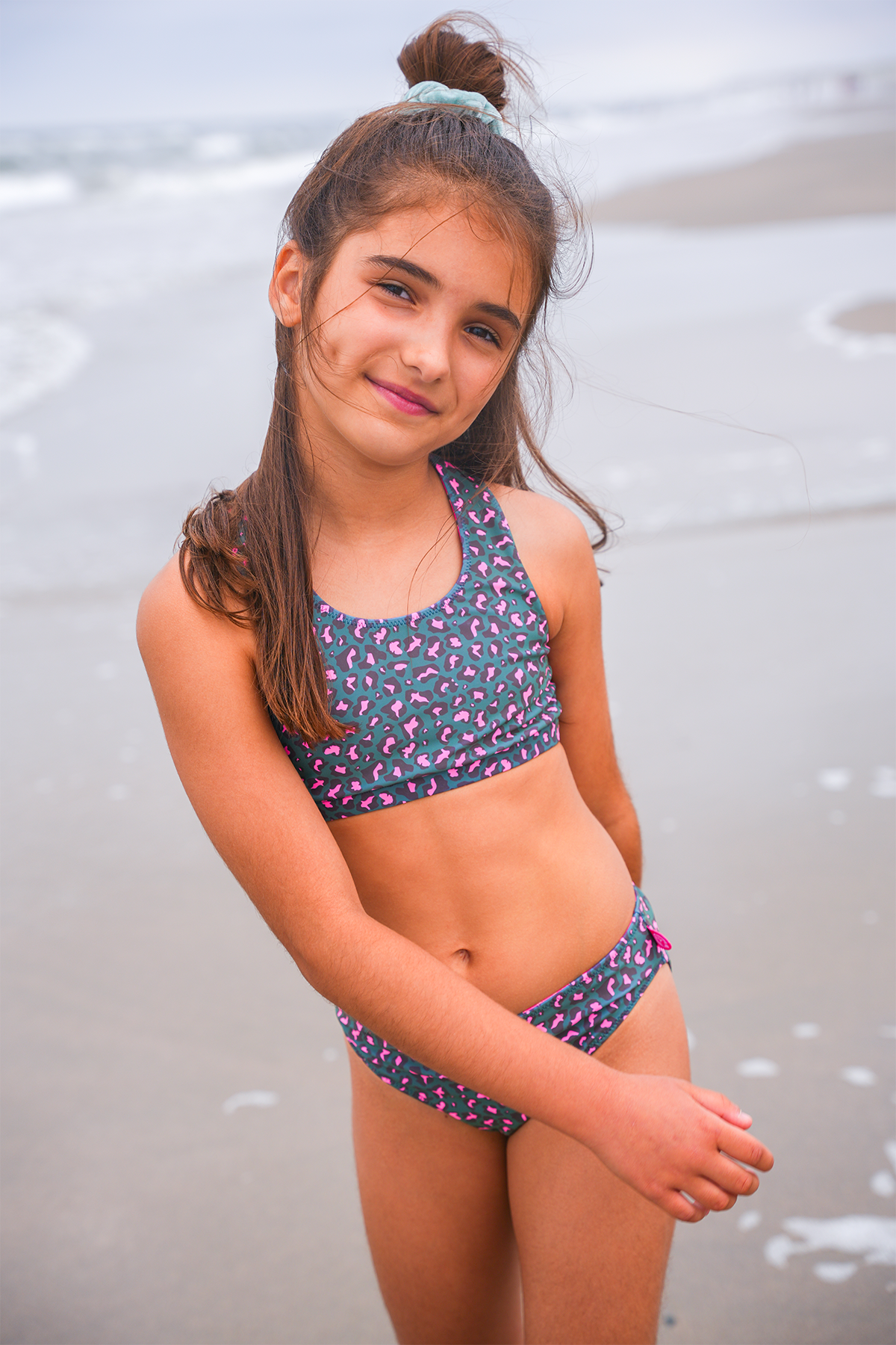 Inside out bikini Flower jungle