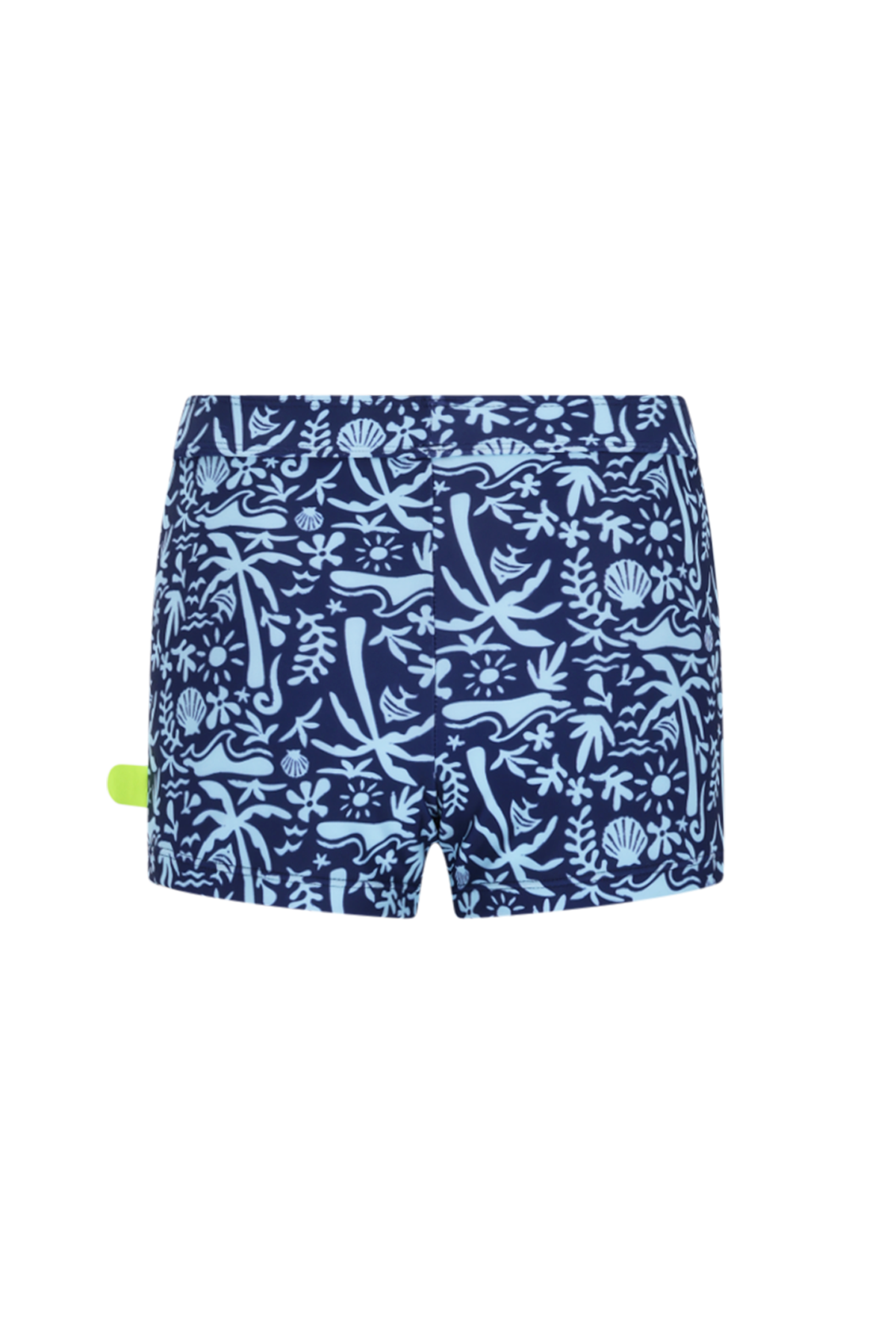 Nevada swimshort Black and white palm