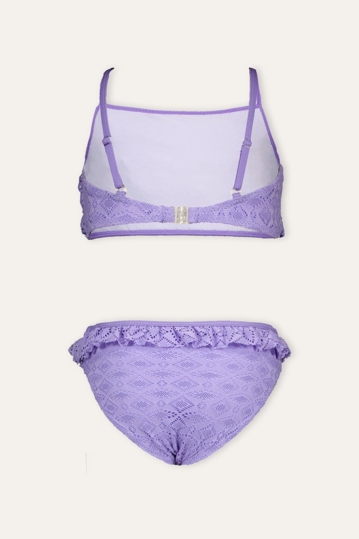 Broderie bikini Whitney paars