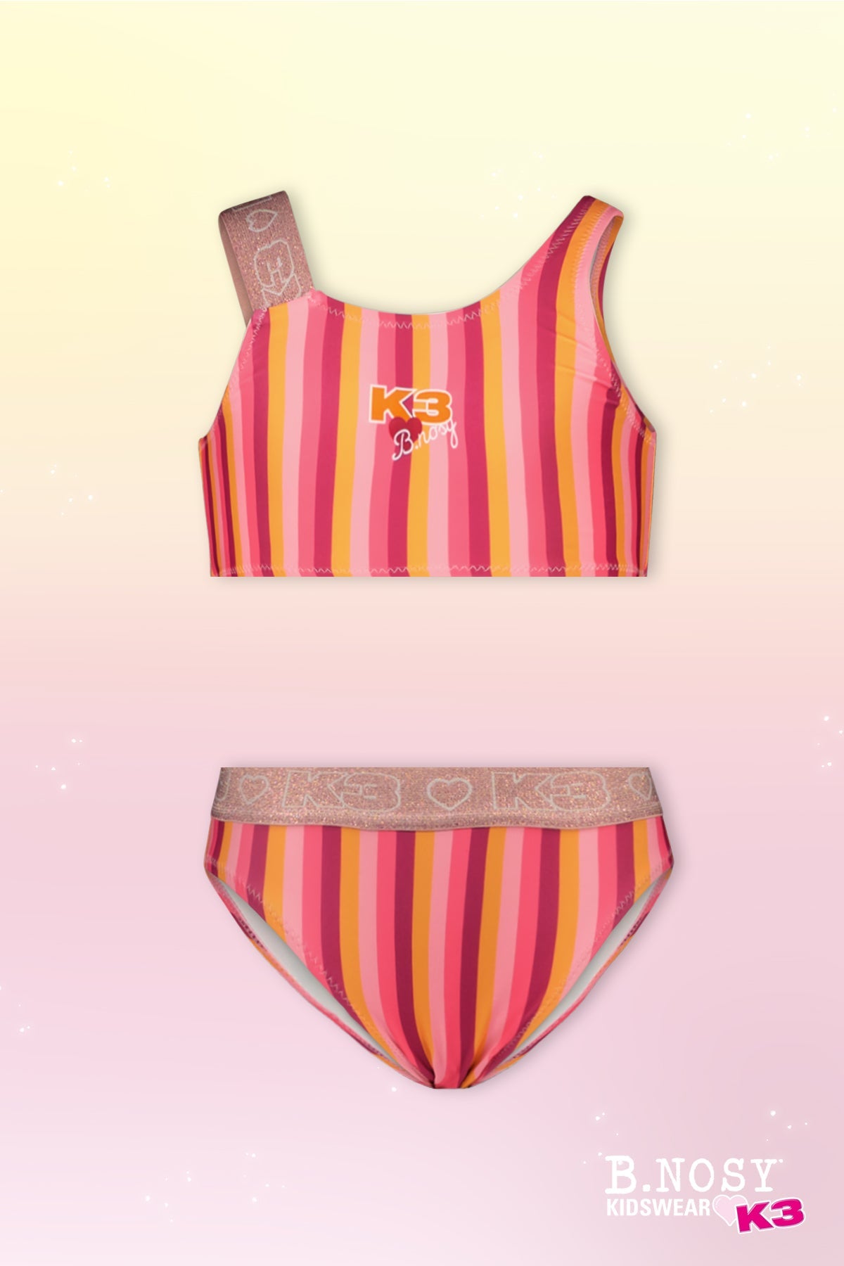 K3 bikini Wixie streep