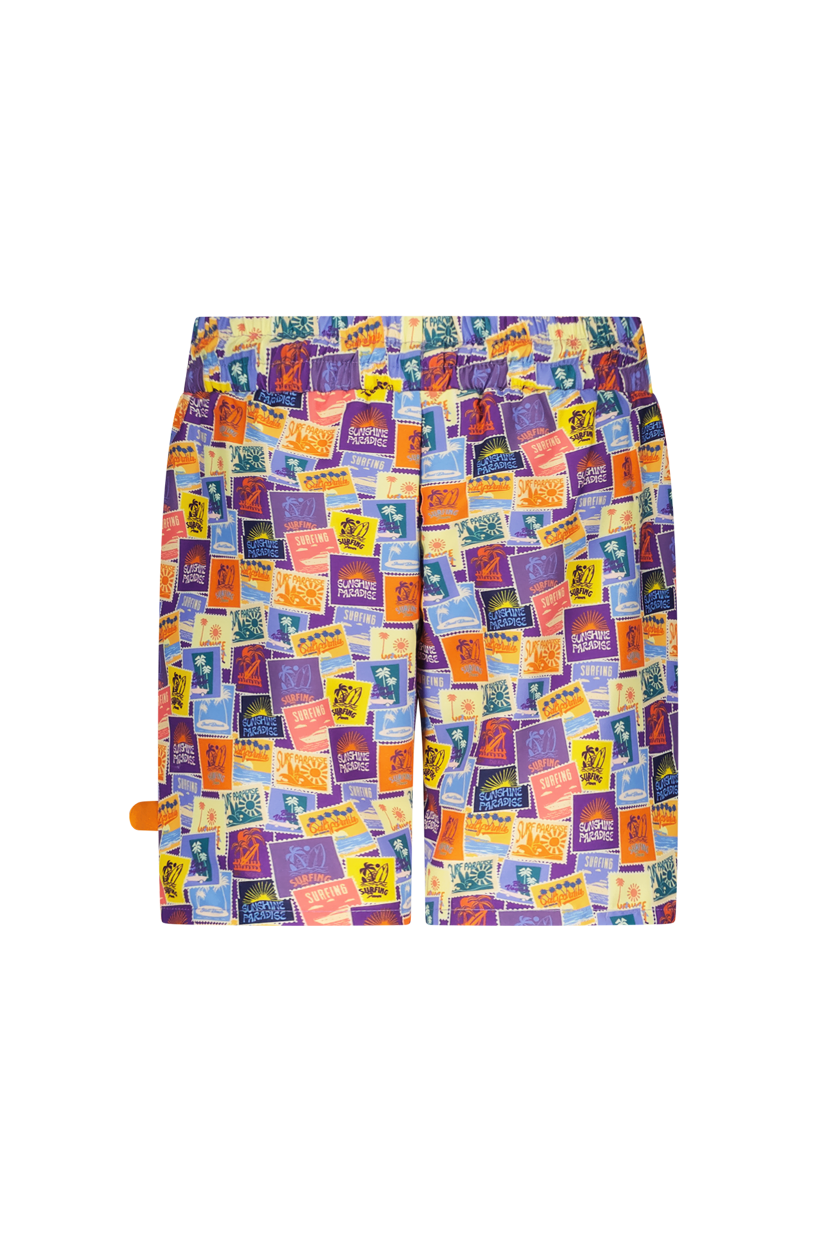 Poolday Swimshort Tropic stamps