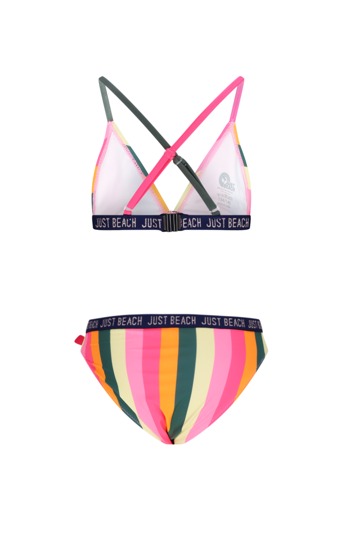 Bali Triangle bikini Multi stripe