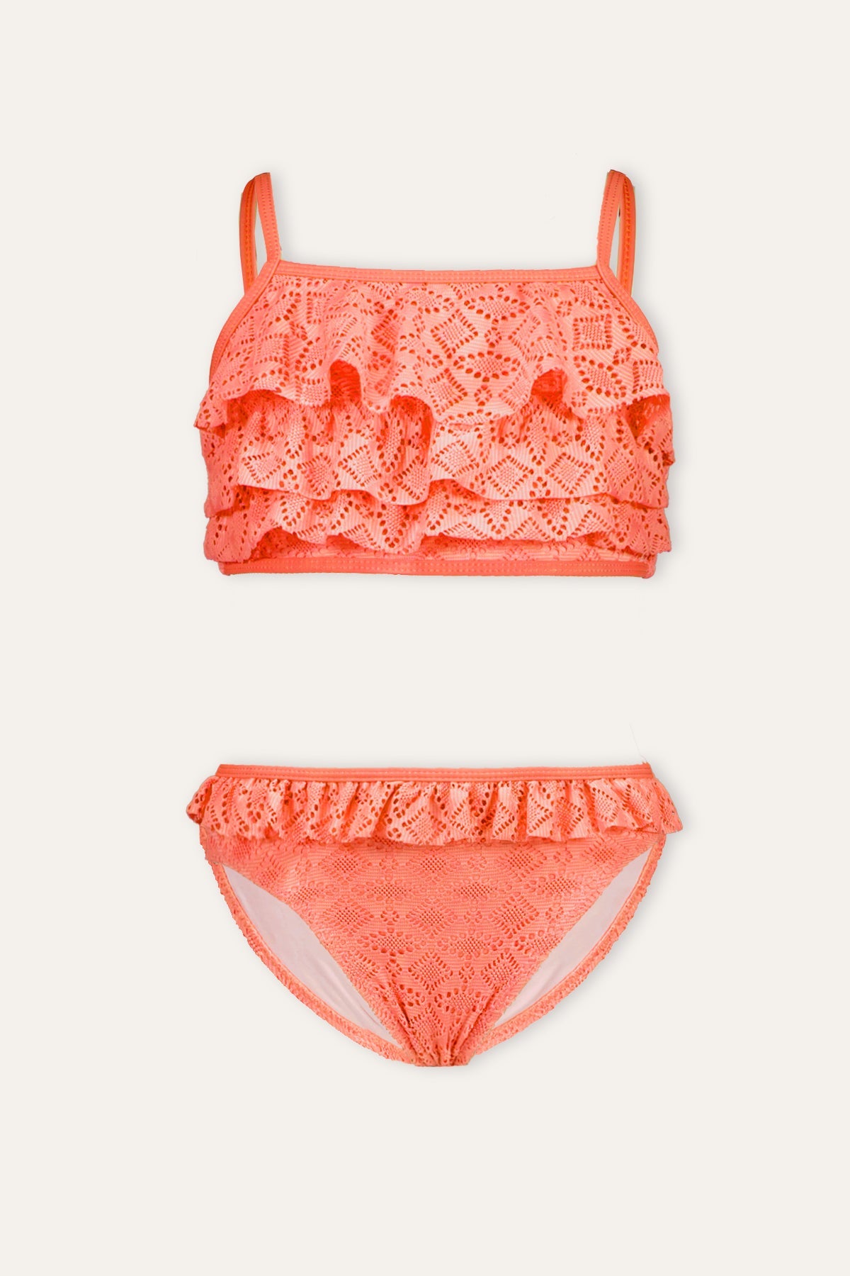 Broderie bikini Whitney blush