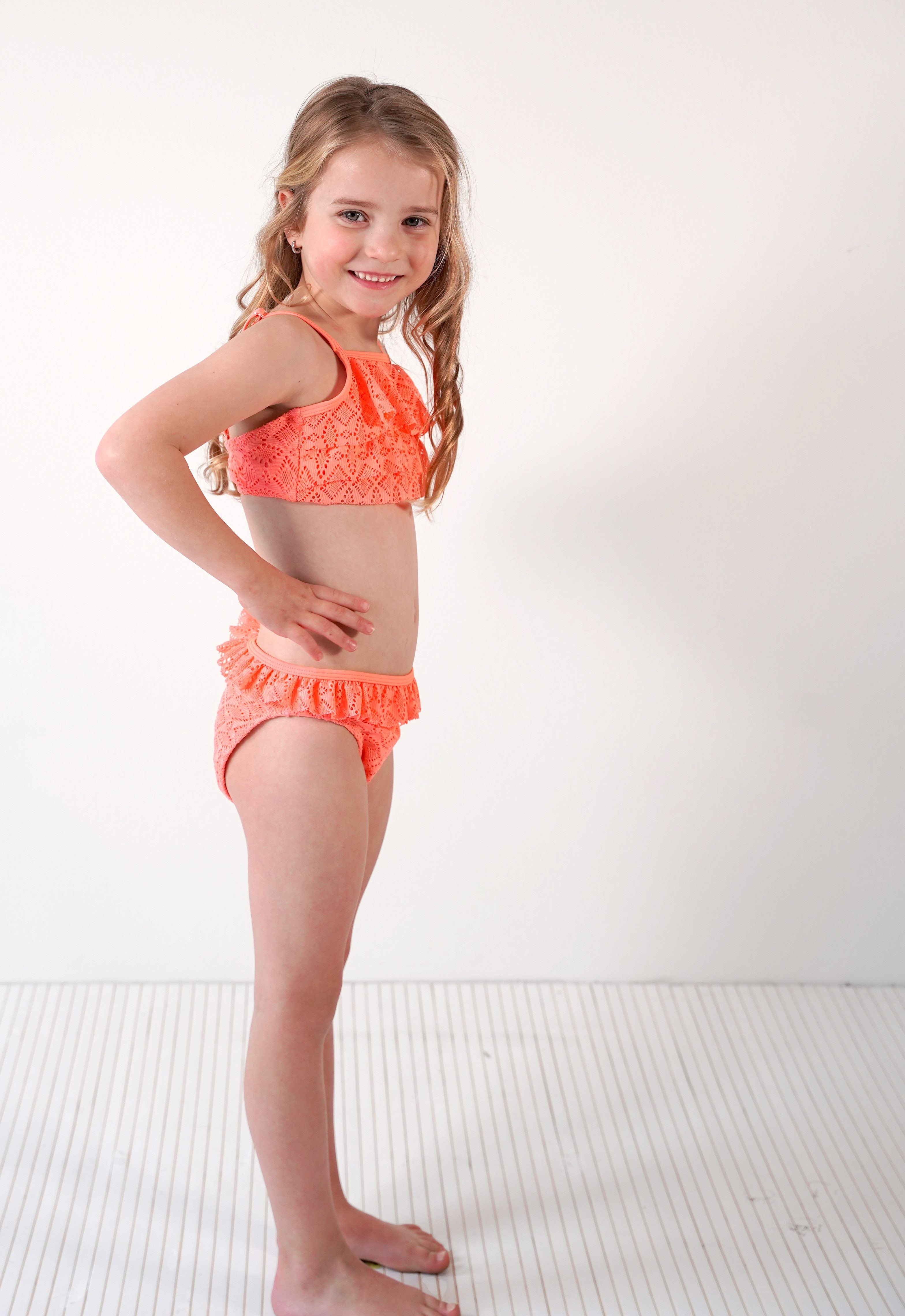 Broderie bikini Whitney blush